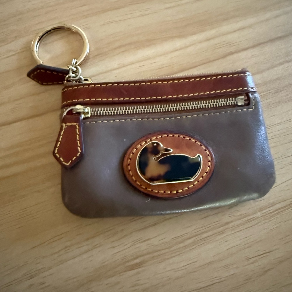 Dooney Bourke collectible vintage Coin Pouch card size